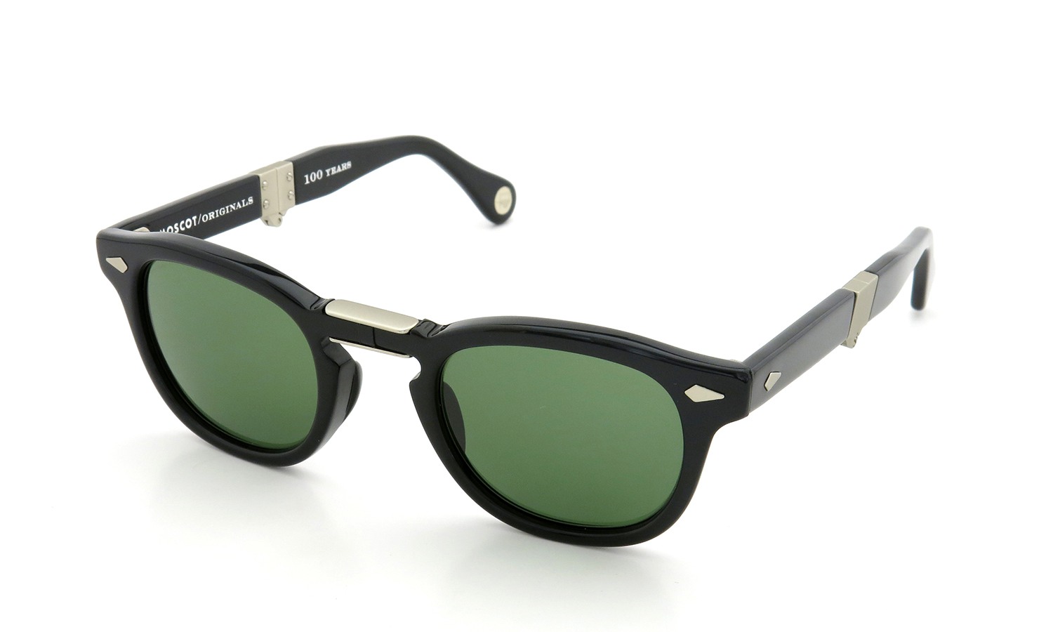 MOSCOT ORIGINALS 100YEARS (モスコット 100周年記念モデル) 限定サングラス LEMTOSH-FOLD レムトッシュ-フォールド COL.BLACK-SE 46size 15