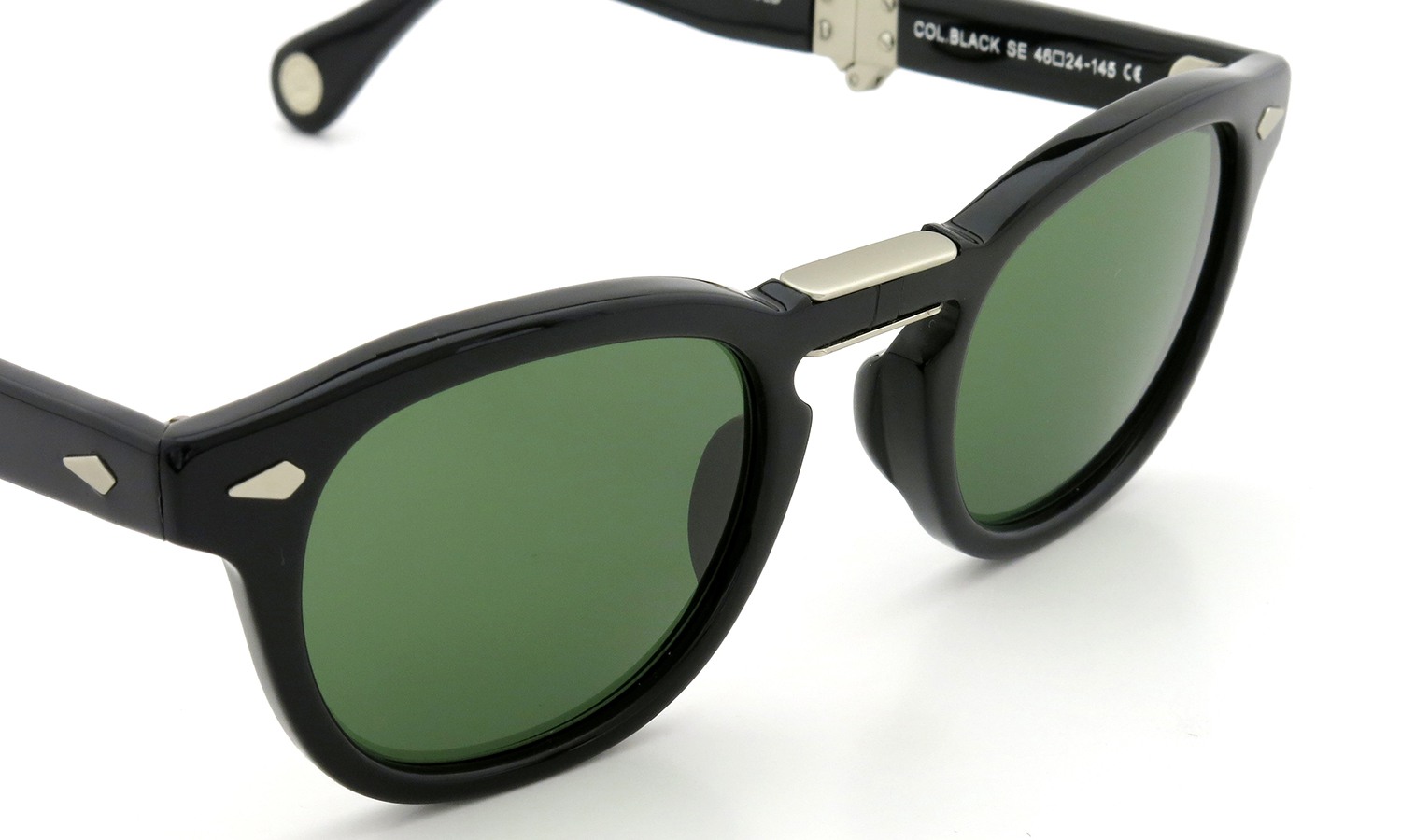 MOSCOT ORIGINALS 100YEARS (モスコット 100周年記念モデル) 限定サングラス LEMTOSH-FOLD レムトッシュ-フォールド COL.BLACK-SE 46size 6