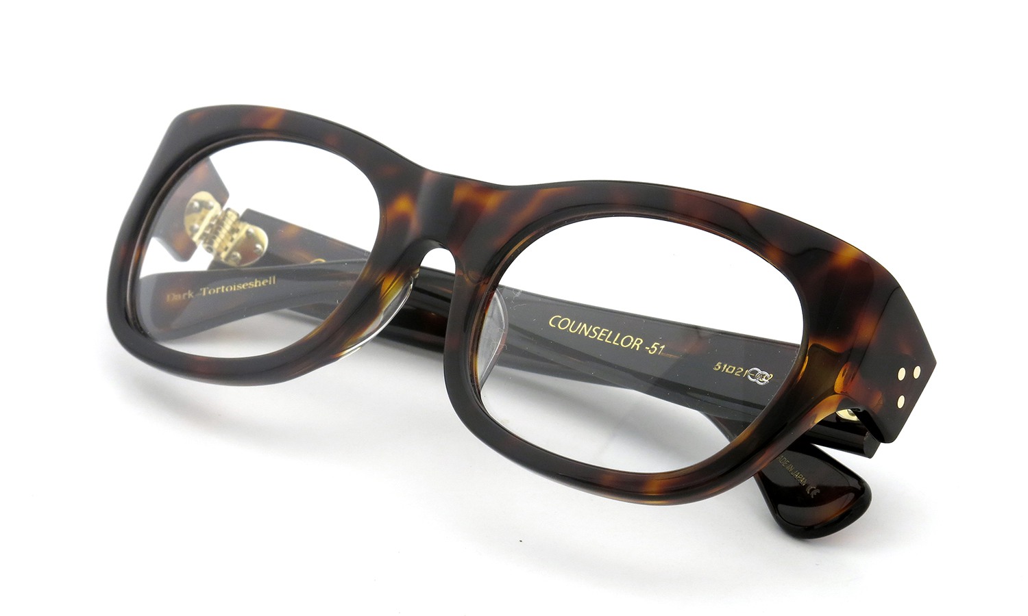 オリバーゴールドスミス通販 COUNSELLOR-51 Dark-tortoiseshell 13