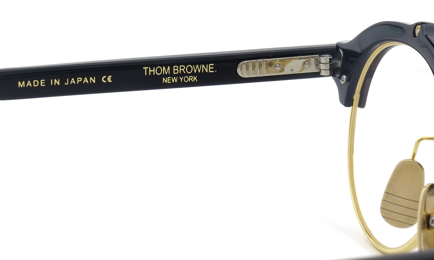 THOM BROWNE.  NEWYORK TB-700-D NVY-GLD