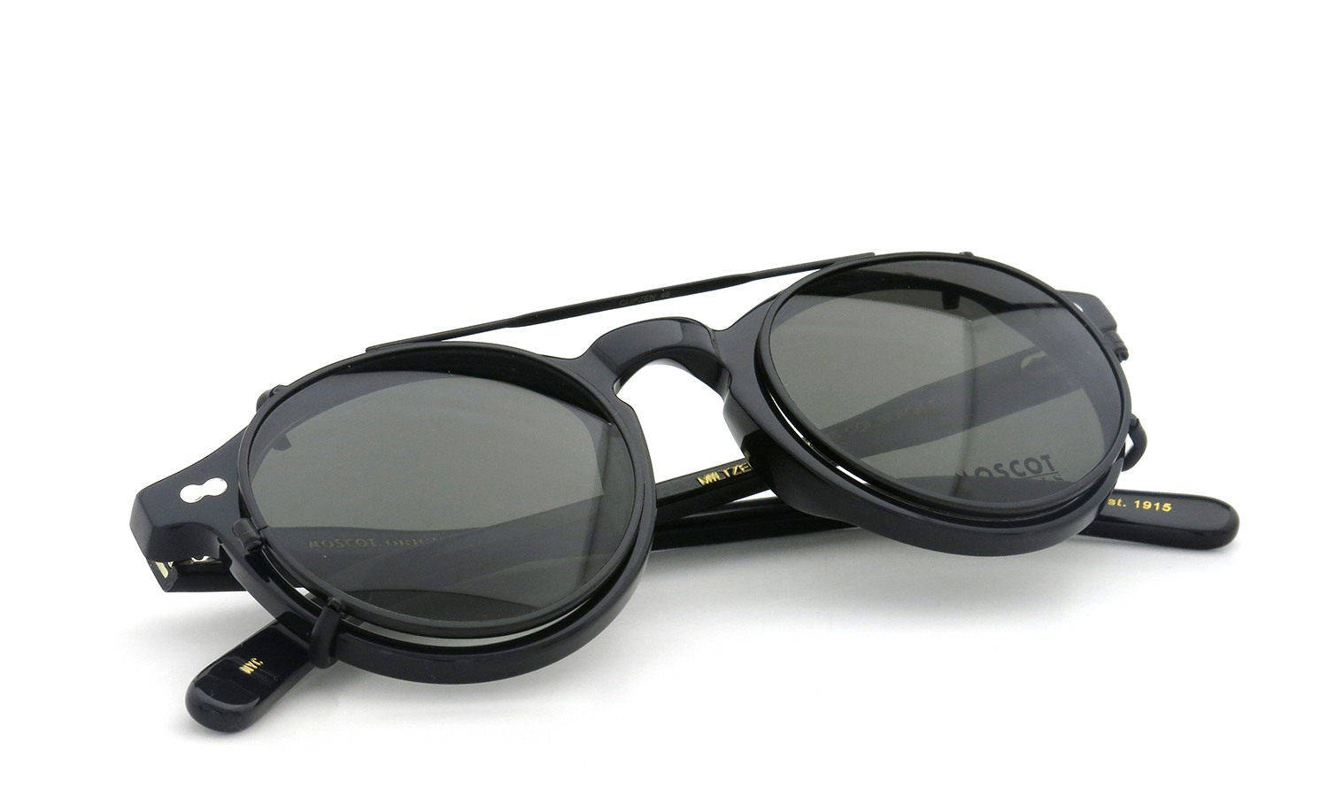 MOSCOT MILTZEN BLACK 46 + clip MBK