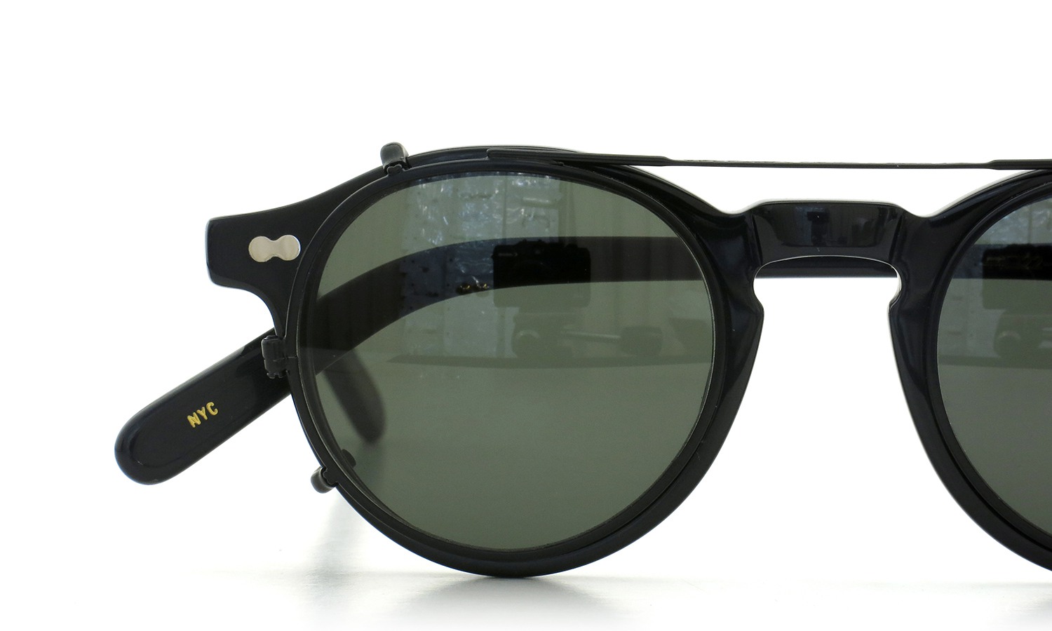 MOSCOT MILTZEN BLACK 44 + clip MBK