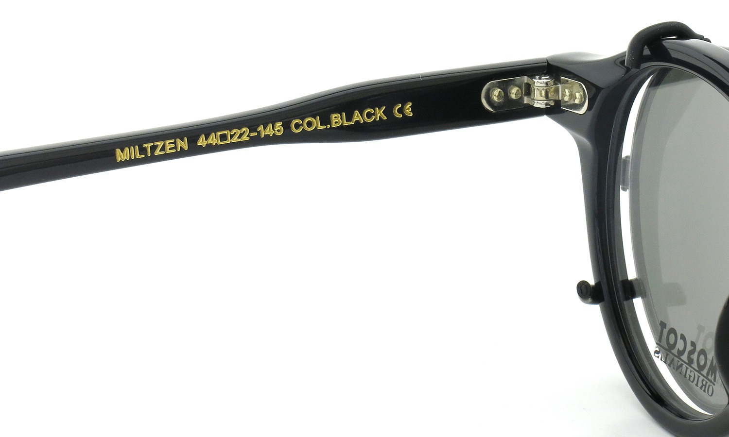 MOSCOT MILTZEN BLACK 44 + clip MBK