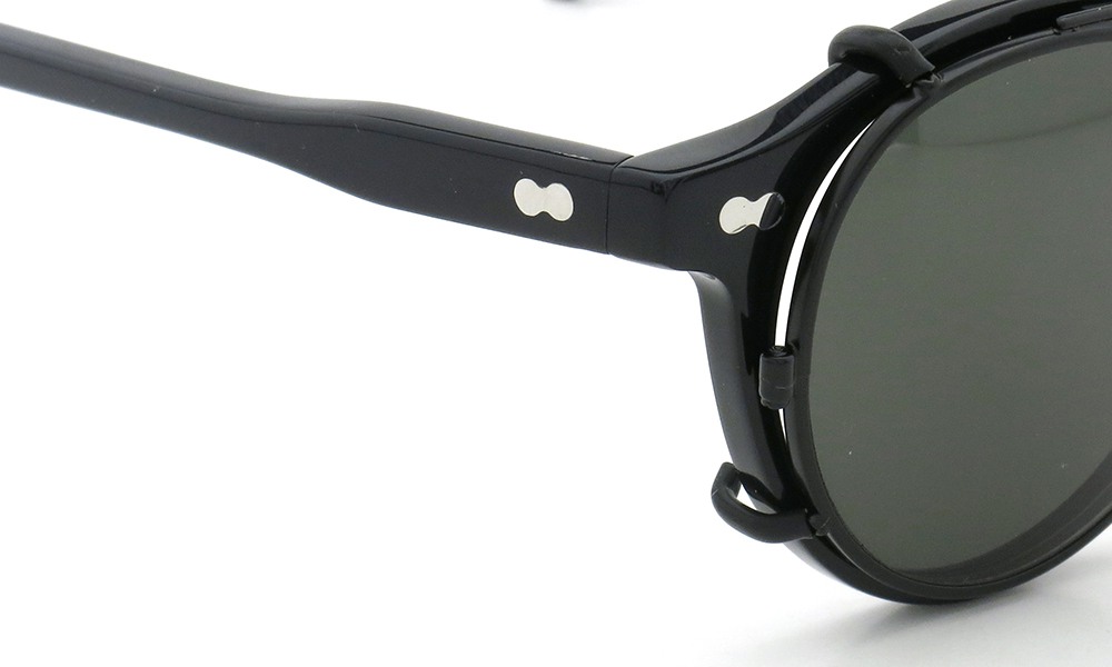 MOSCOT モスコット MILTZEN ミルツェン クリップオン セット通販 BLACK 46ize + 純正clip M.BLACK