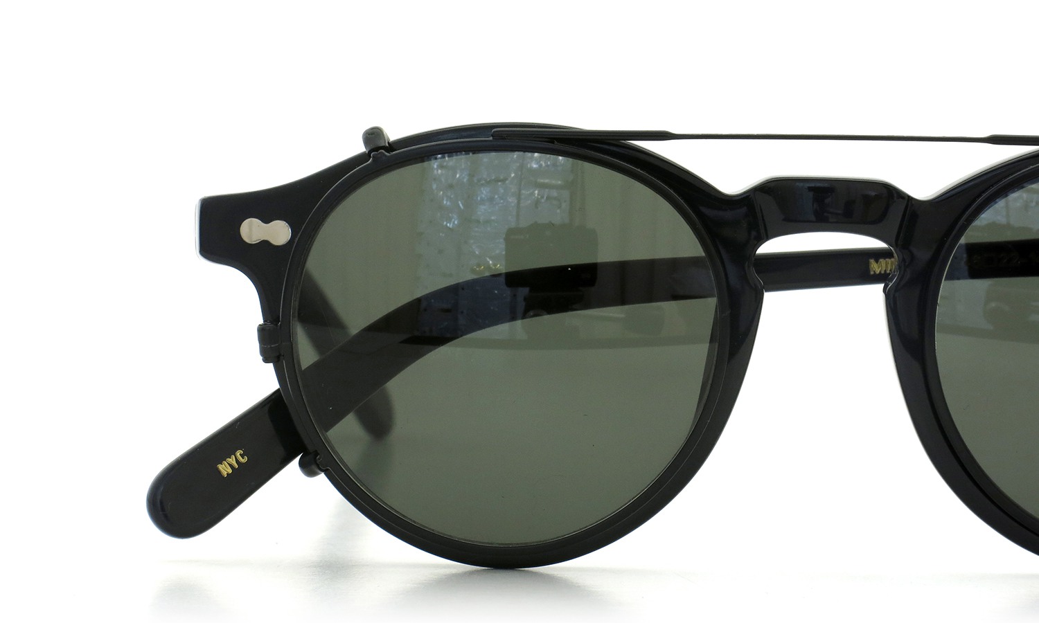 MOSCOT MILTZEN BLACK 46 + clip MBK