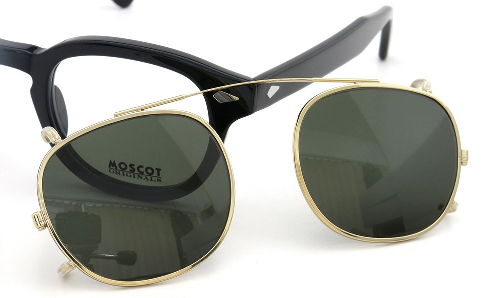 MOSCOT モスコット 純正クリップオン CLIPTOSH 46 (LEMTOSH 46size専用 )通販 GOLD/GREEN