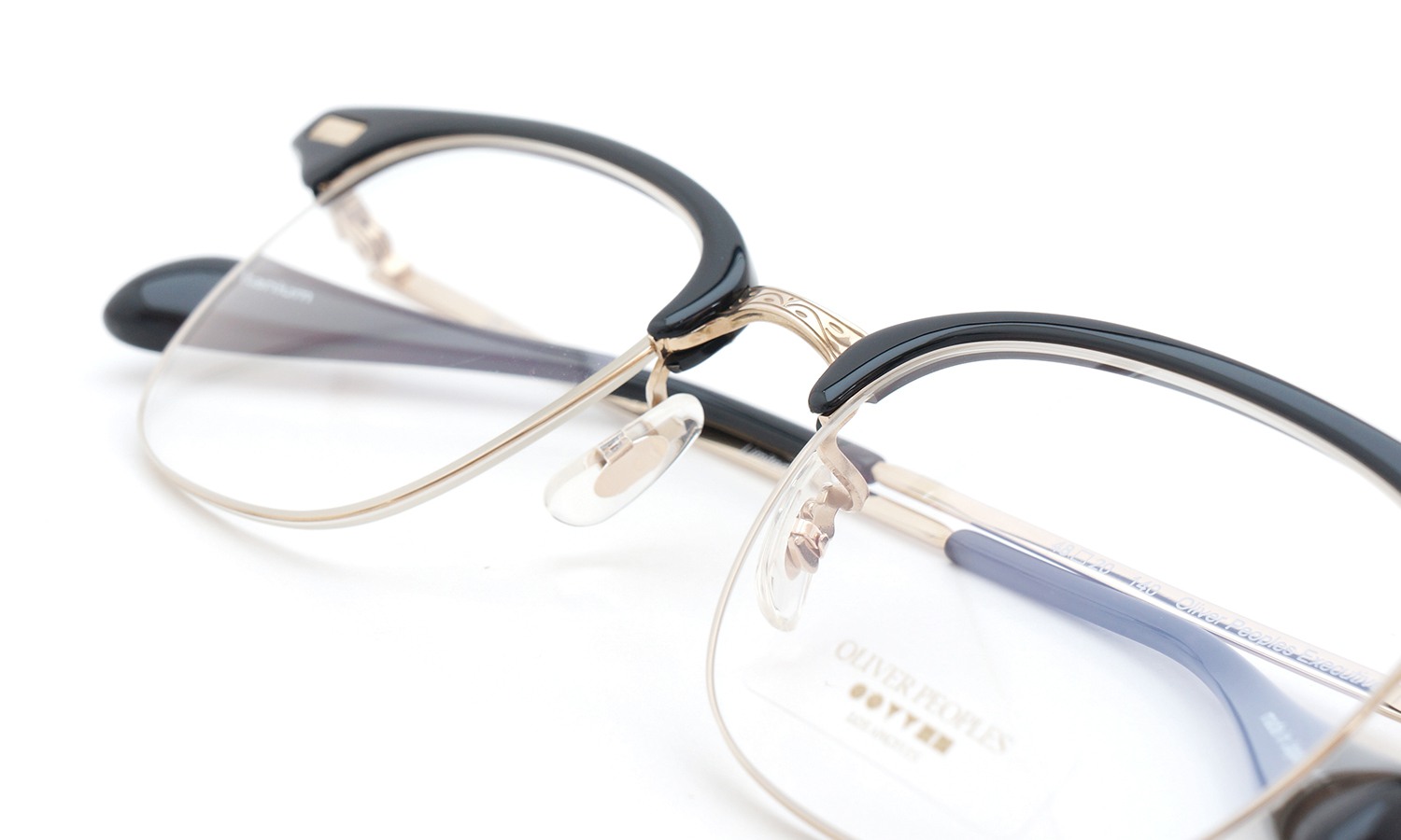 OLIVER PEOPLES オリバーピープルズ THE EXECUTIVE SERIES メガネ EXECUTIVE1 BK/G