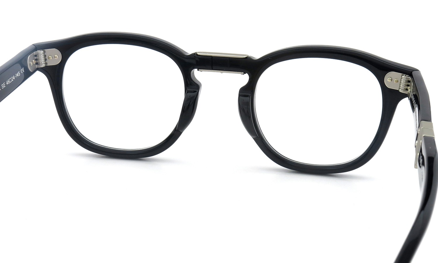 MOSCOT 100周年記念モデル メガネ LEMTOSH-FOLD COL.BLACK-SE 46size