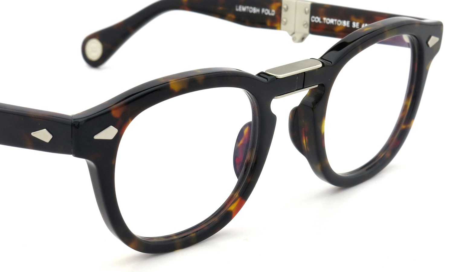 MOSCOT 100周年記念モデル メガネ LEMTOSH-FOLD COL.TORTOISE 46size