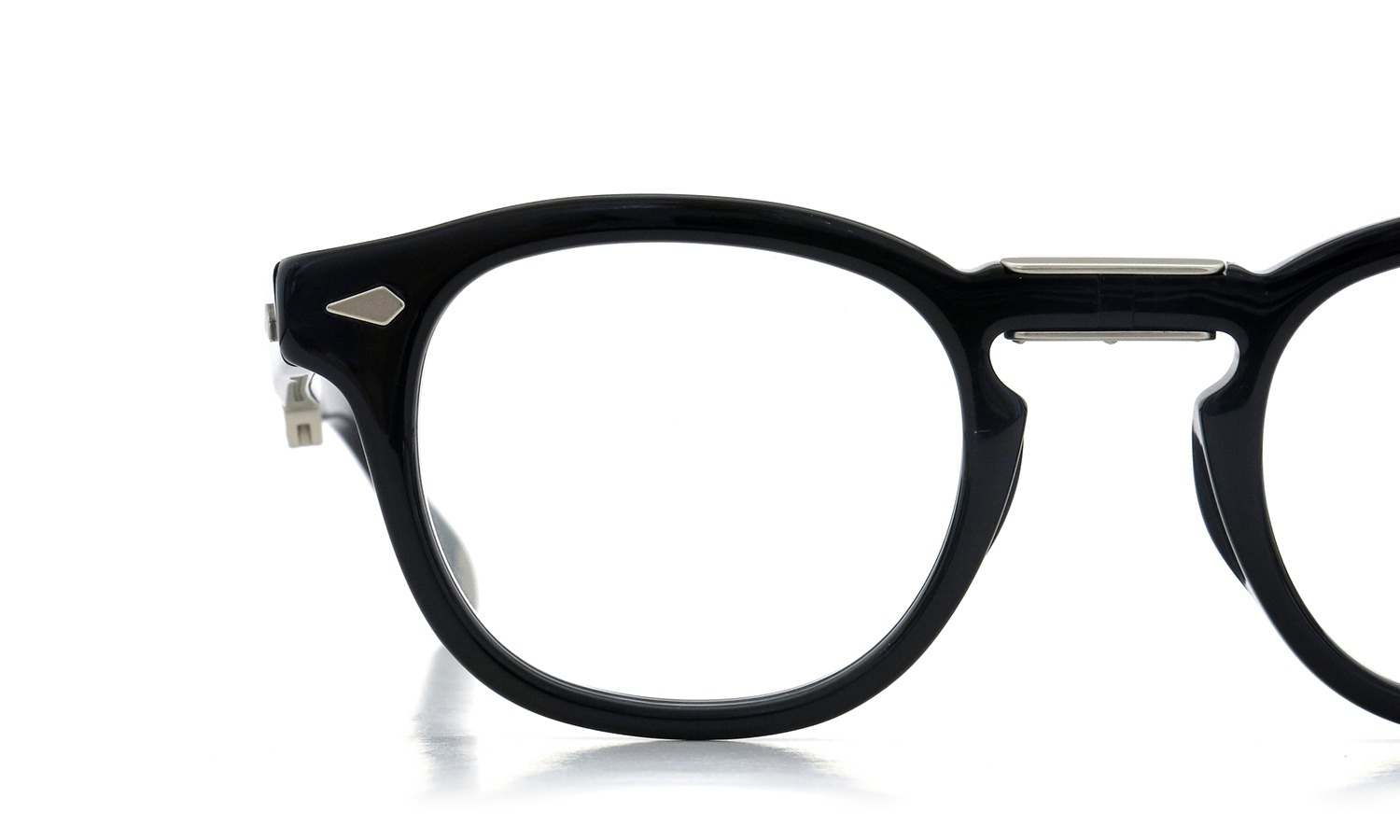 MOSCOT 100周年記念モデル メガネ LEMTOSH-FOLD COL.BLACK-SE 46size