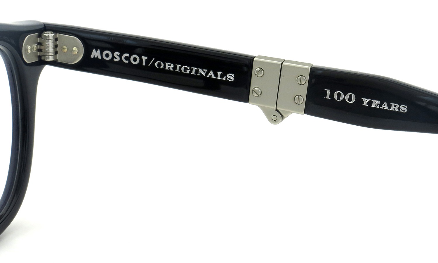 MOSCOT 100周年記念モデル メガネ LEMTOSH-FOLD COL.BLACK-SE 46size