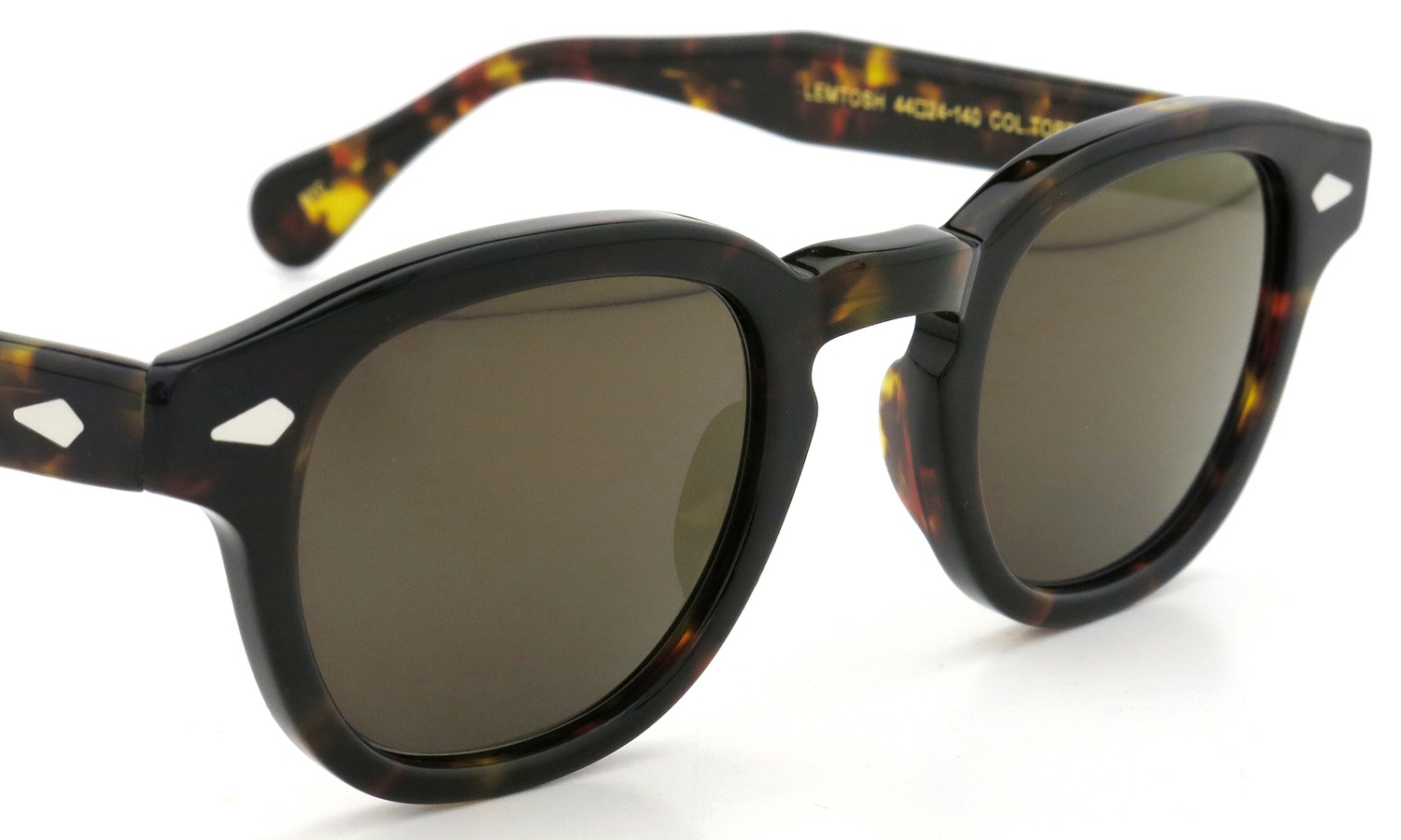 MOSCOT LEMTOSH レムトッシュ Col.TORTOISE 44size /ゴールドミラー