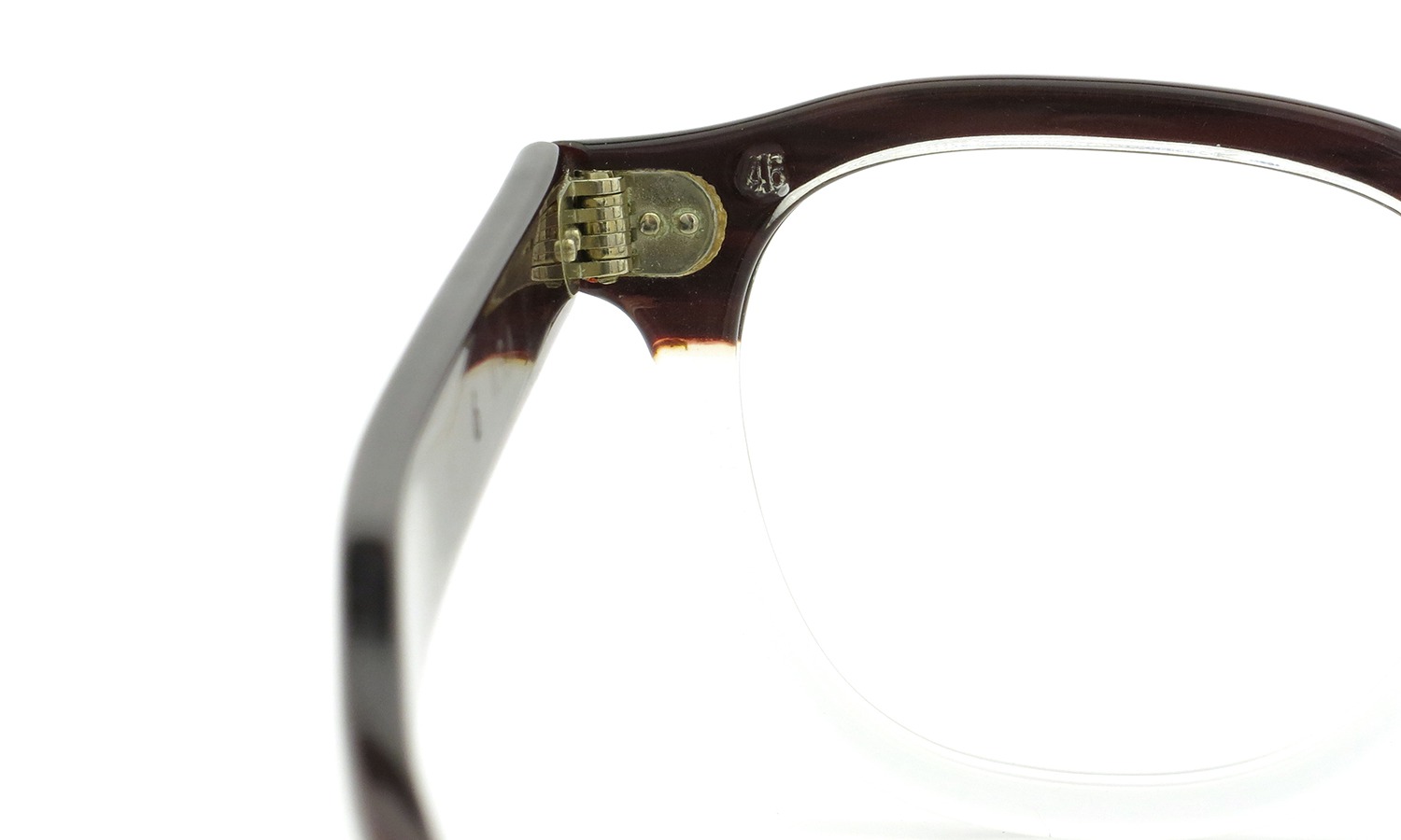 TART Optical タートオプティカル ヴィンテージ メガネ ARNEL アーネル REDWOOD C.B.-CLEAR 46-24