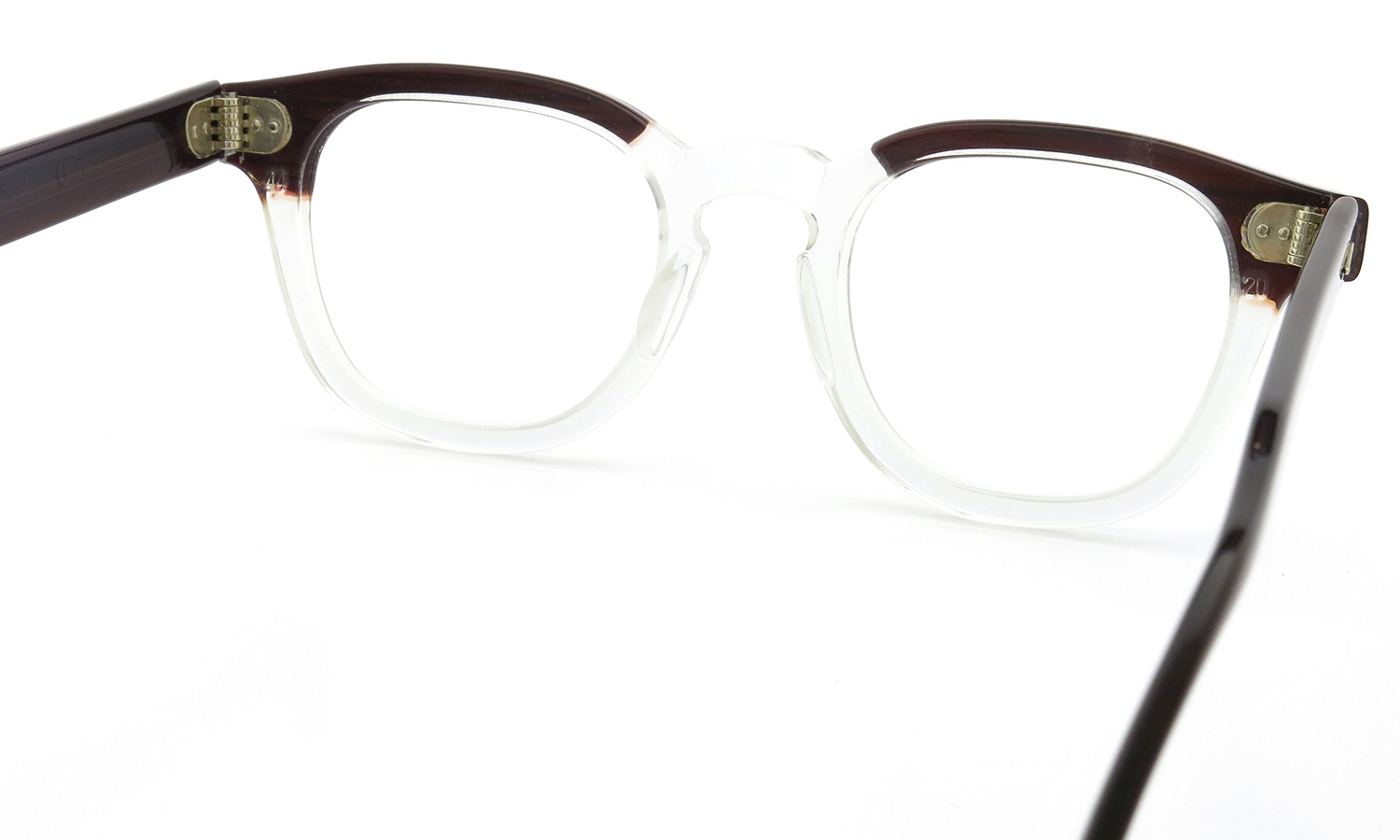 TART Optical タートオプティカル ヴィンテージ メガネ ARNEL アーネル REDWOOD C.B.-CLEAR 44-20