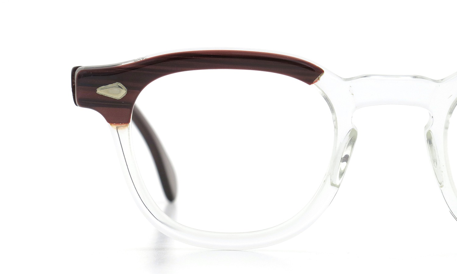 TART Optical タートオプティカル ヴィンテージ メガネ ARNEL アーネル REDWOOD C.B.-CLEAR 46-24