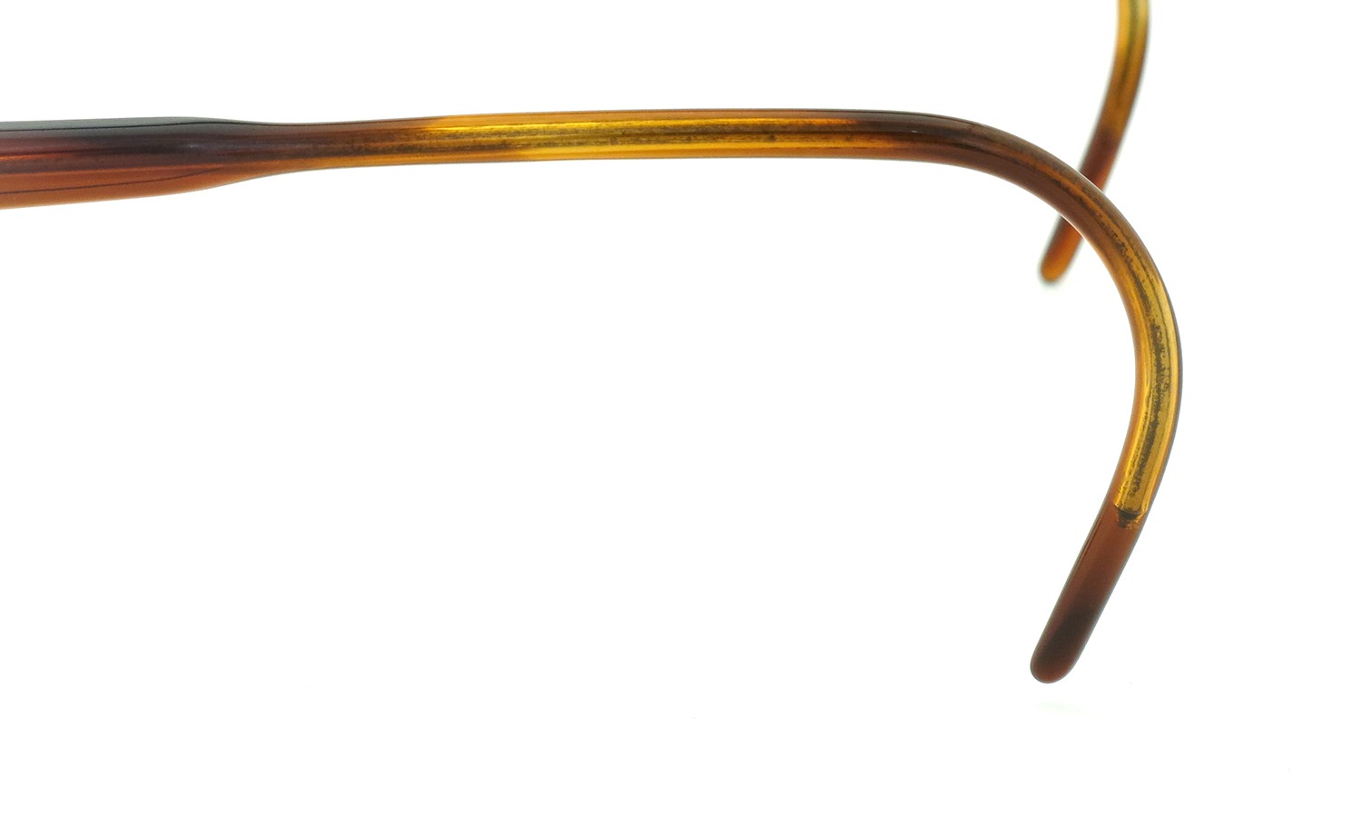 LIBERTY Optical vintage メガネ 9P DEMI-AMBER フックテンプル 46-18 12