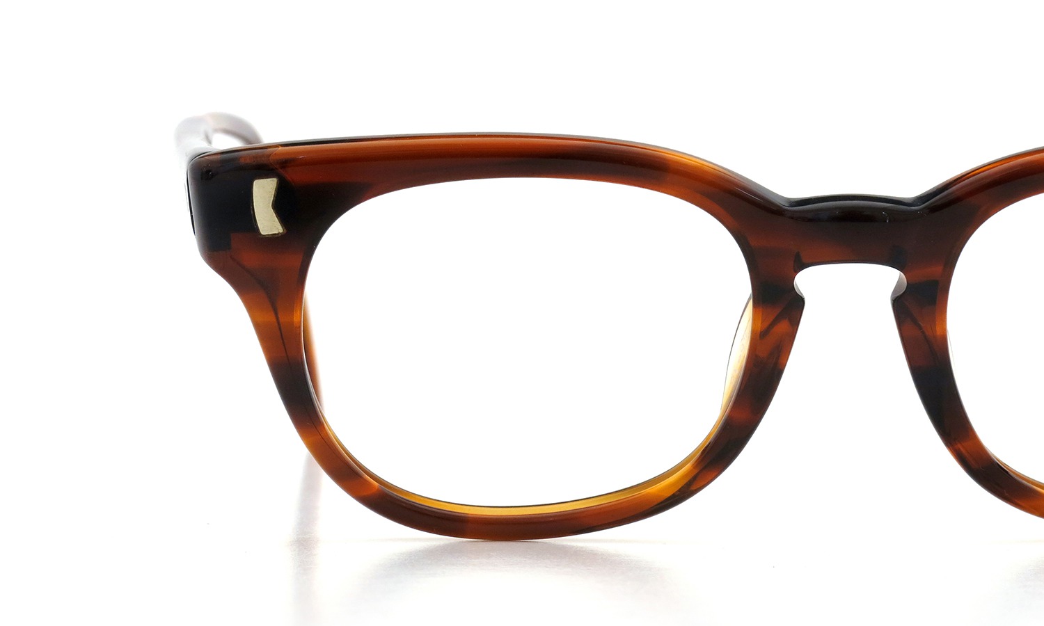 LIBERTY Optical vintage メガネ 9P DEMI-AMBER フックテンプル 46-18 16