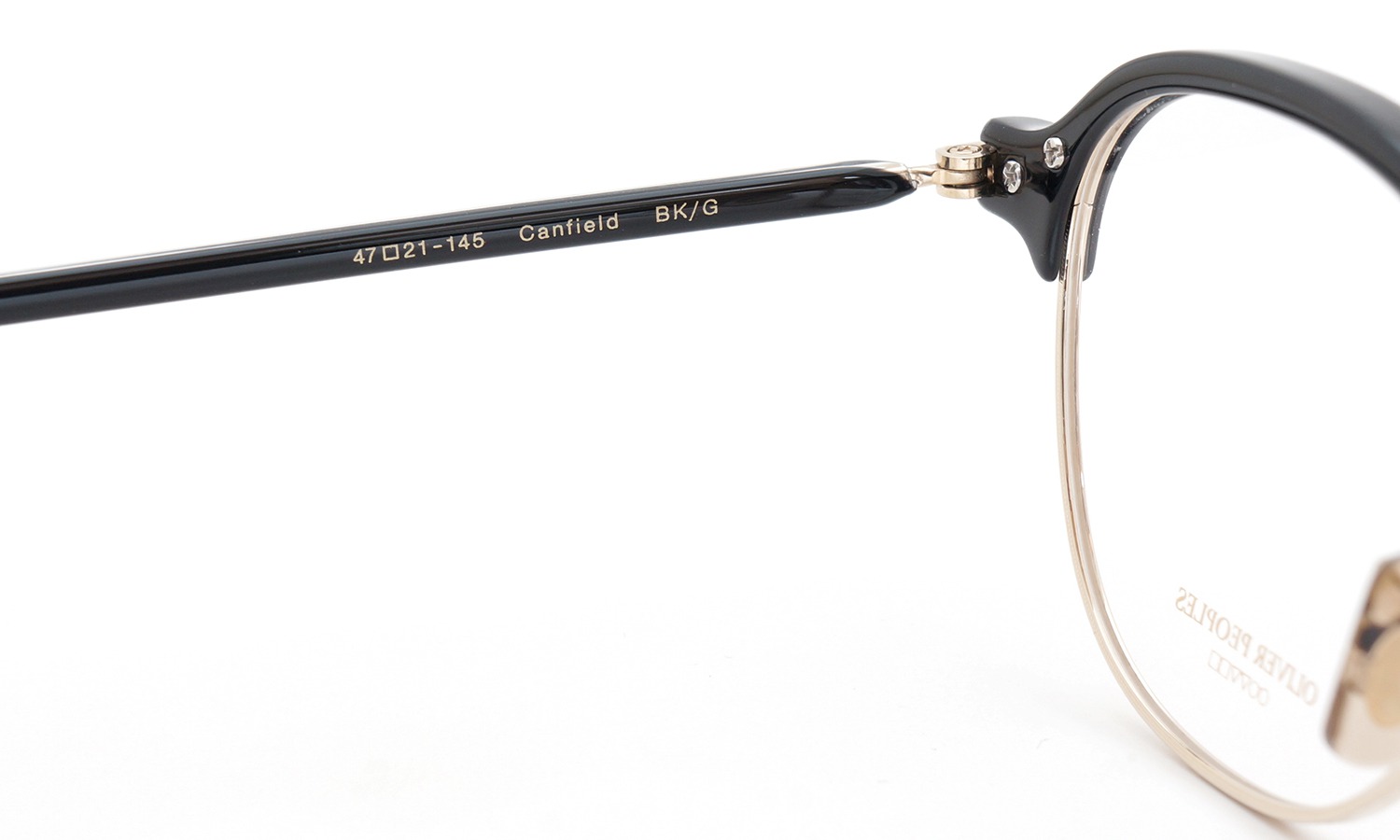 OLIVER PEOPLES オリバーピープルズ メガネ Canfield BK/g 9