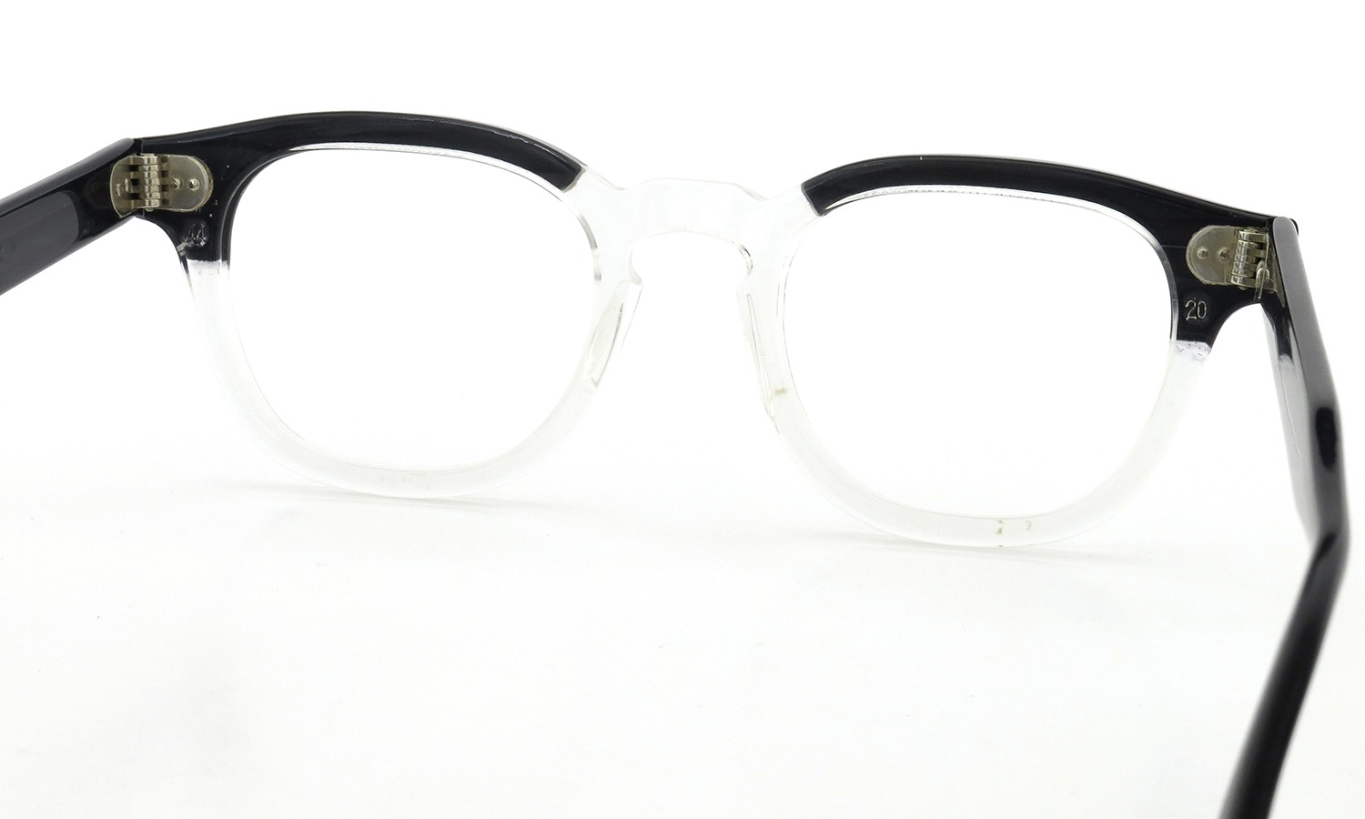 TART Optical vintage タートオプティカル ヴィンテージ メガネ ARNEL アーネル BLACKWOOD CB-CLEAR 44-20 7