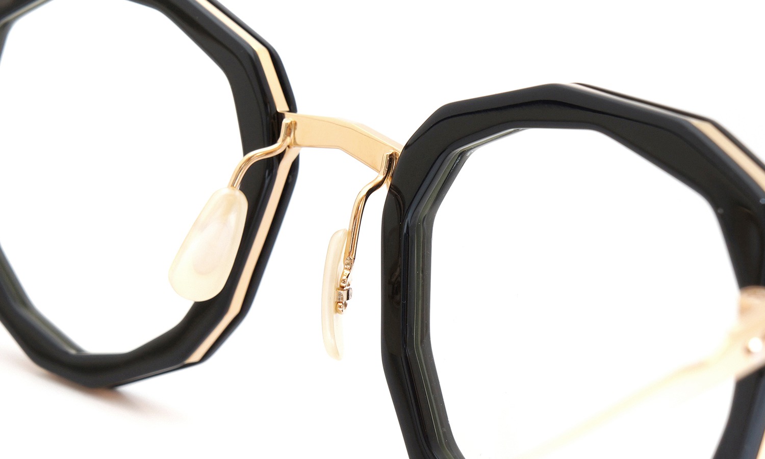 MASAHIROMARUYAMA メガネ 5th collection 2015-2016 MM-0019 col.1 BLACK/GOLD 8