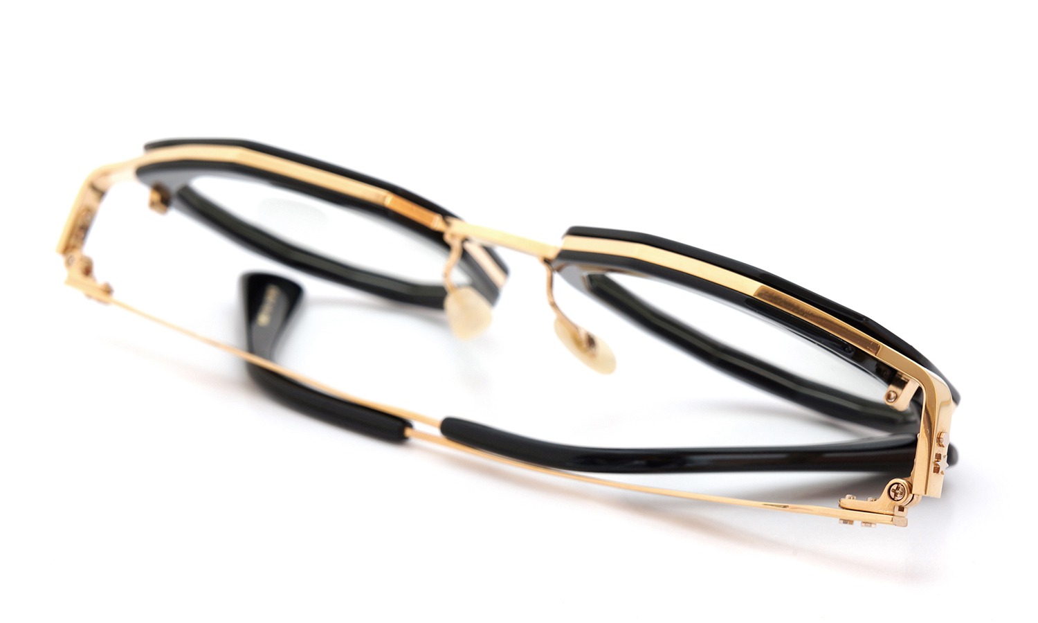 MASAHIROMARUYAMA メガネ 5th collection 2015-2016 MM-0019 col.1 BLACK/GOLD 13