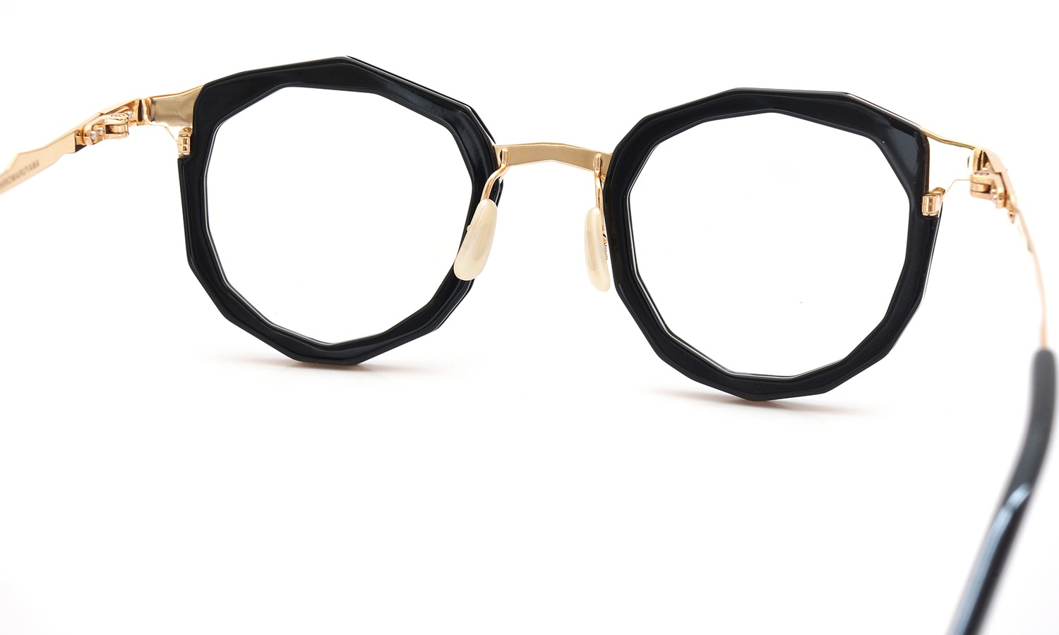 MASAHIROMARUYAMA メガネ 5th collection 2015-2016 MM-0019 col.1 BLACK/GOLD 7