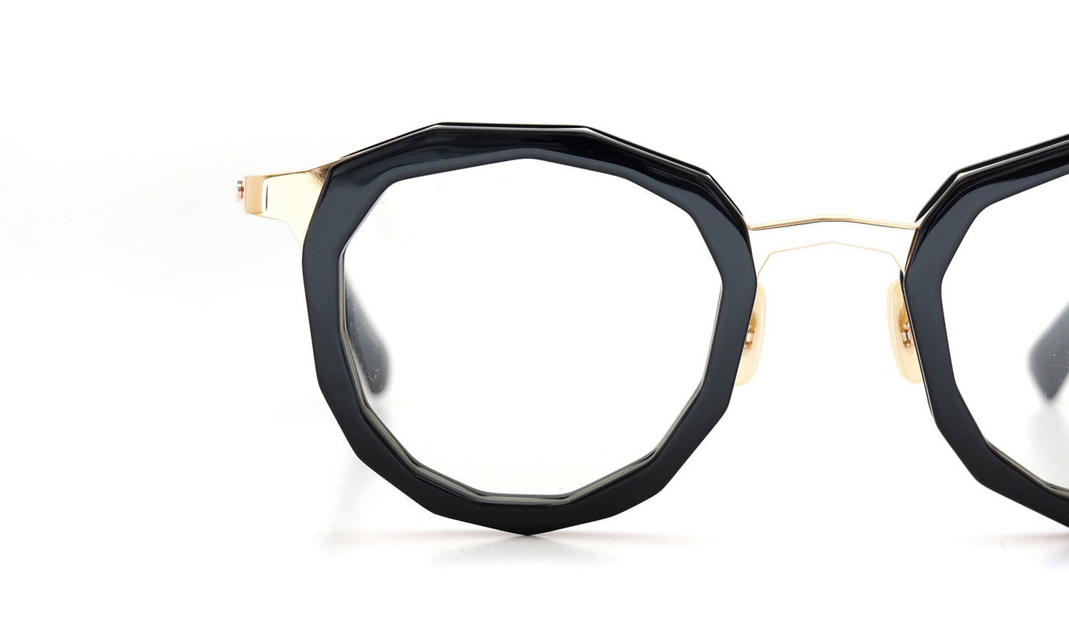 MASAHIROMARUYAMA メガネ 5th collection 2015-2016 MM-0019 col.1 BLACK/GOLD 14