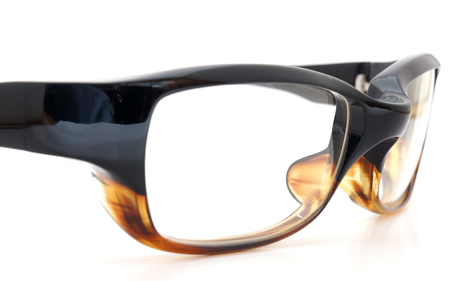 FACTORY900 ×PonMegane 10周年記念 メガネ F-002 Col.Black~Amber 15