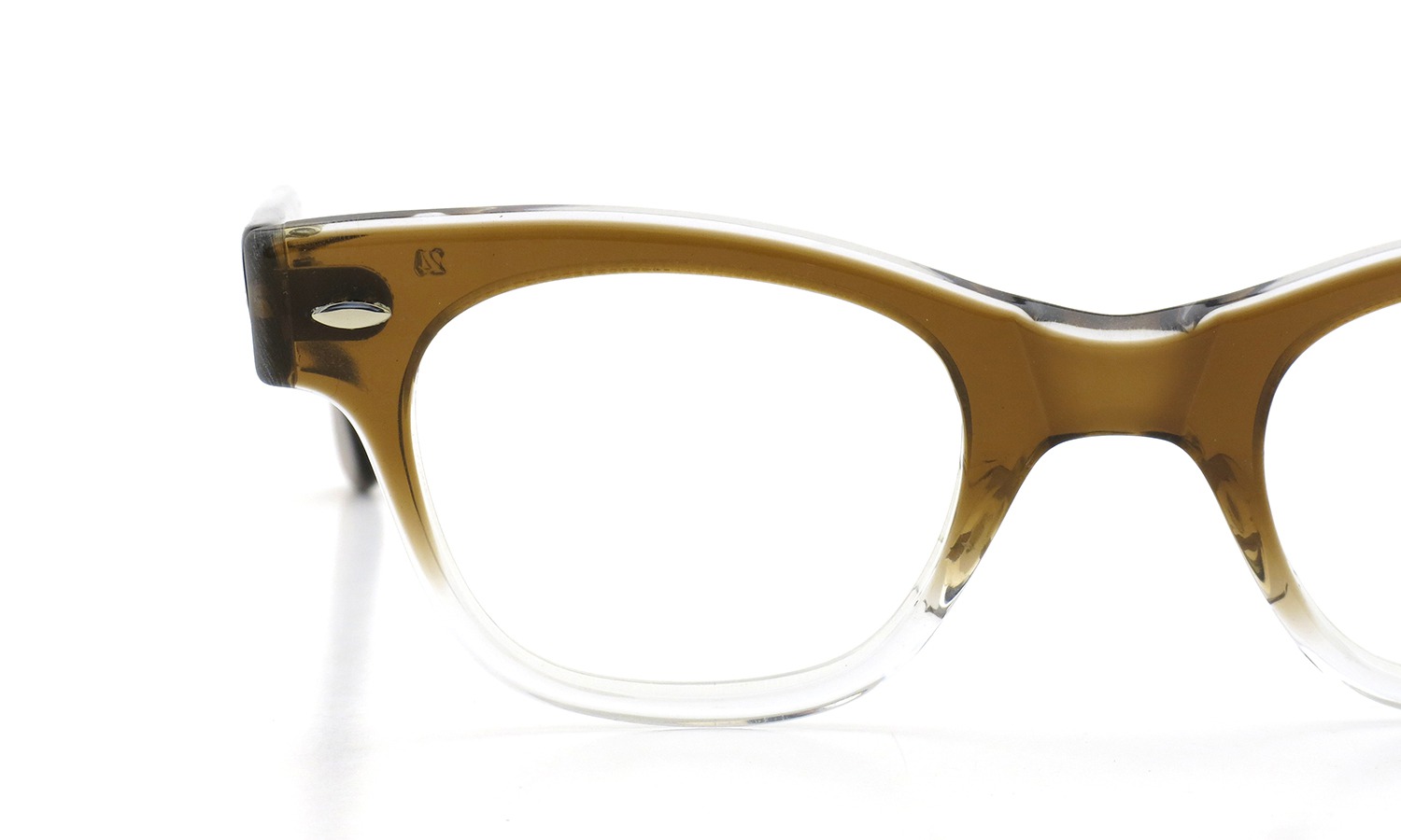 TART OPTICAL vintage 1950s COUNTDOWN BROWN FADE 46-24