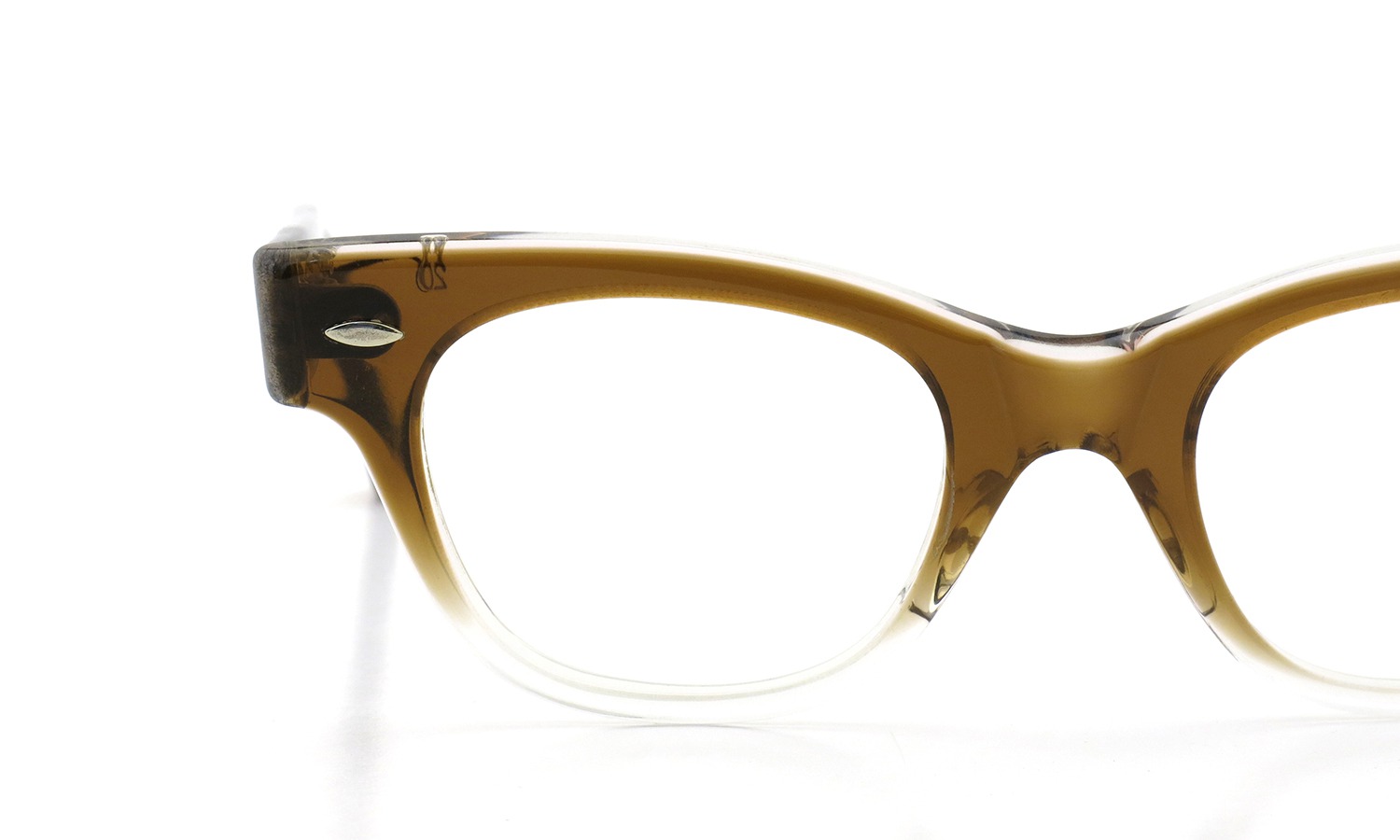 TART OPTICAL vintage 1950s COUNTDOWN BROWN FADE 44-20 (v1)