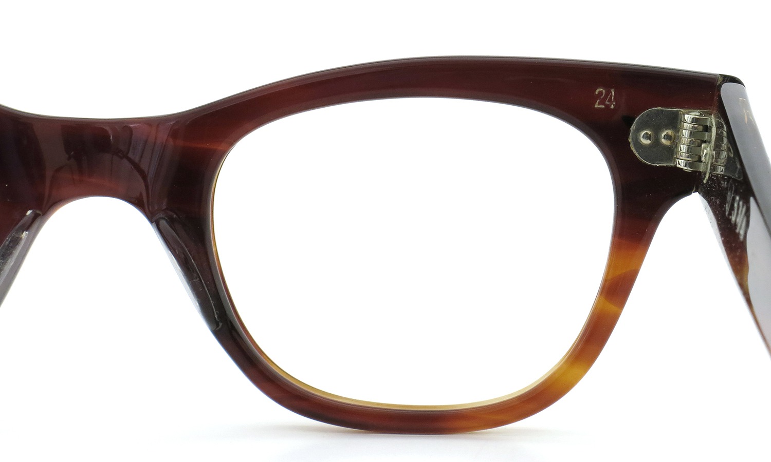 TART OPTICAL vintage 1950s COUNTDOWN ax-ribet AMBER 44-24