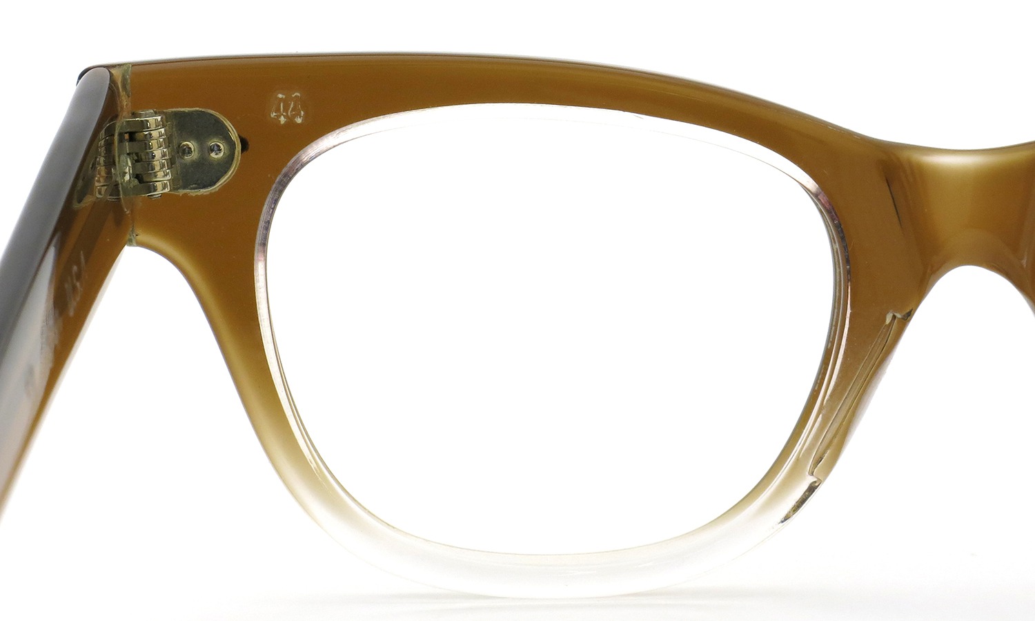 TART OPTICAL vintage 1950s COUNTDOWN BROWN FADE 44-20 (v1)