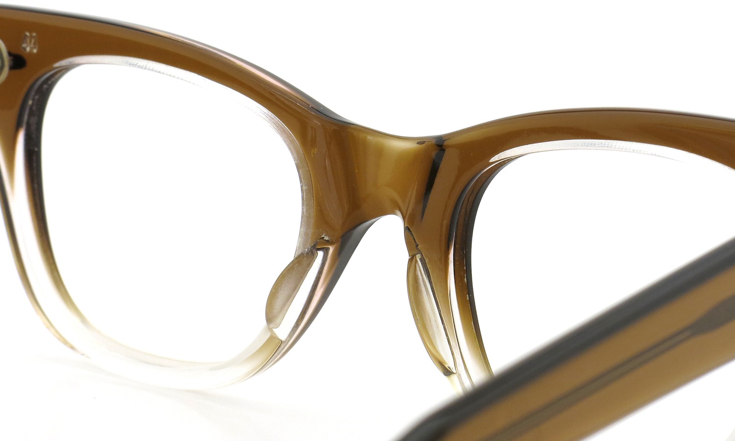 TART OPTICAL vintage 1950s COUNTDOWN BROWN FADE 44-20 (v1)