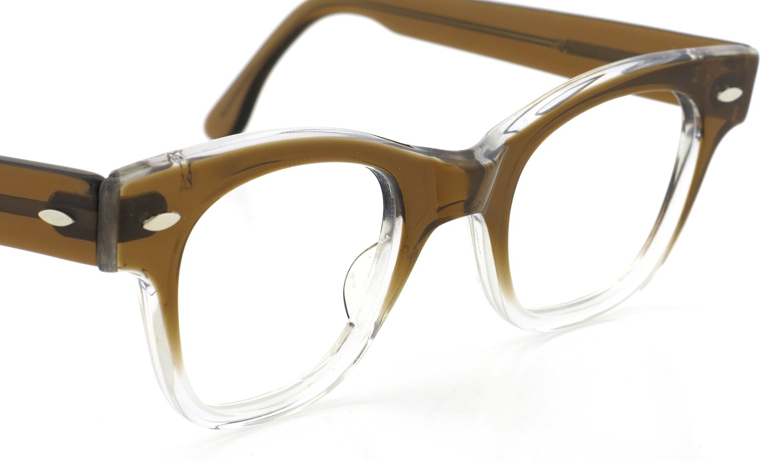 TART OPTICAL vintage 1950s COUNTDOWN BROWN FADE 46-24