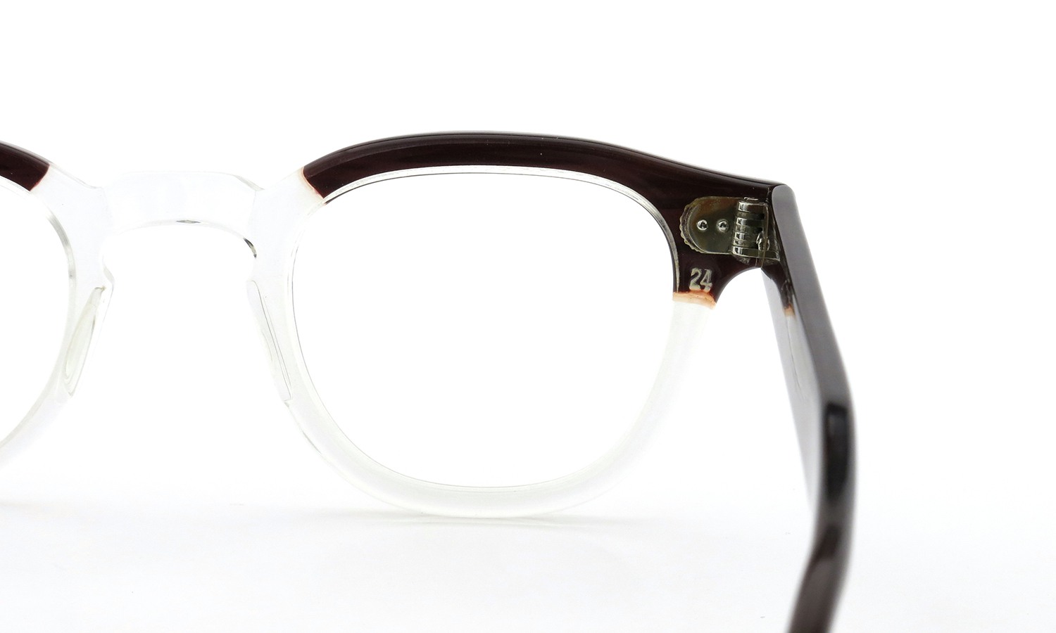 TART Optical vintage 通販 ARNEL REDWOOD C.B.-CLEAR 44-24 [03]