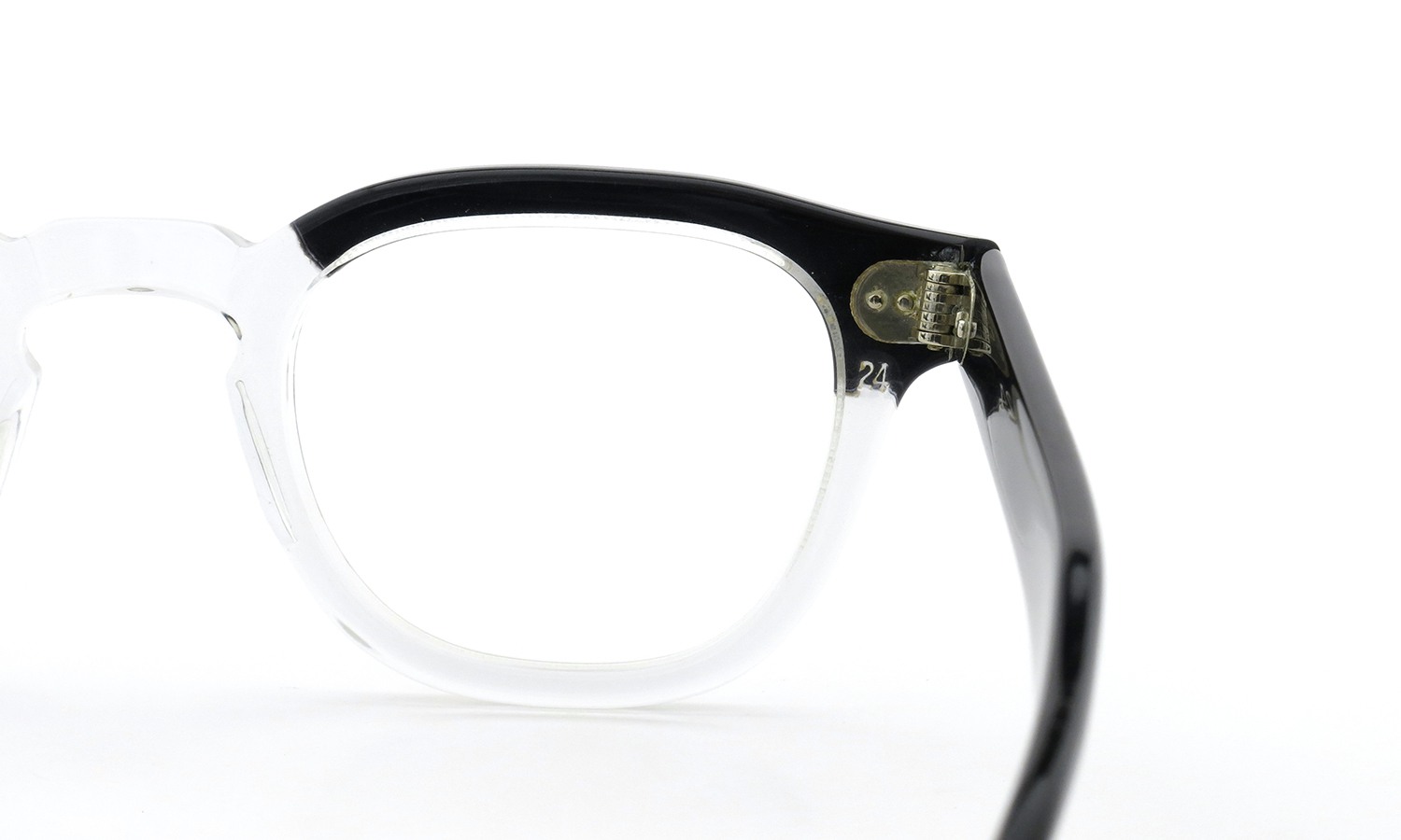 TART Optical vintage タートオプティカル ヴィンテージ メガネ ARNEL アーネル BLACKWOOD CB-CLEAR 44-24