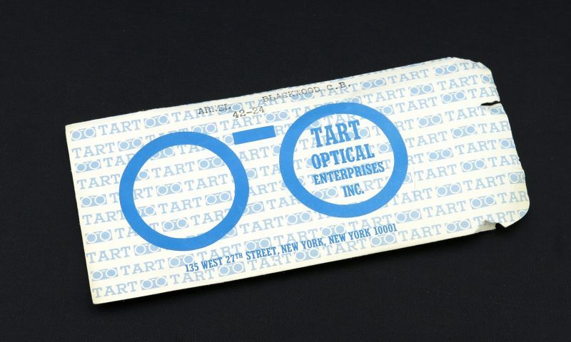 TART Optical vintage ARNEL 1950s BLACKWOOD CB-CLEAR 42-24 [04] 