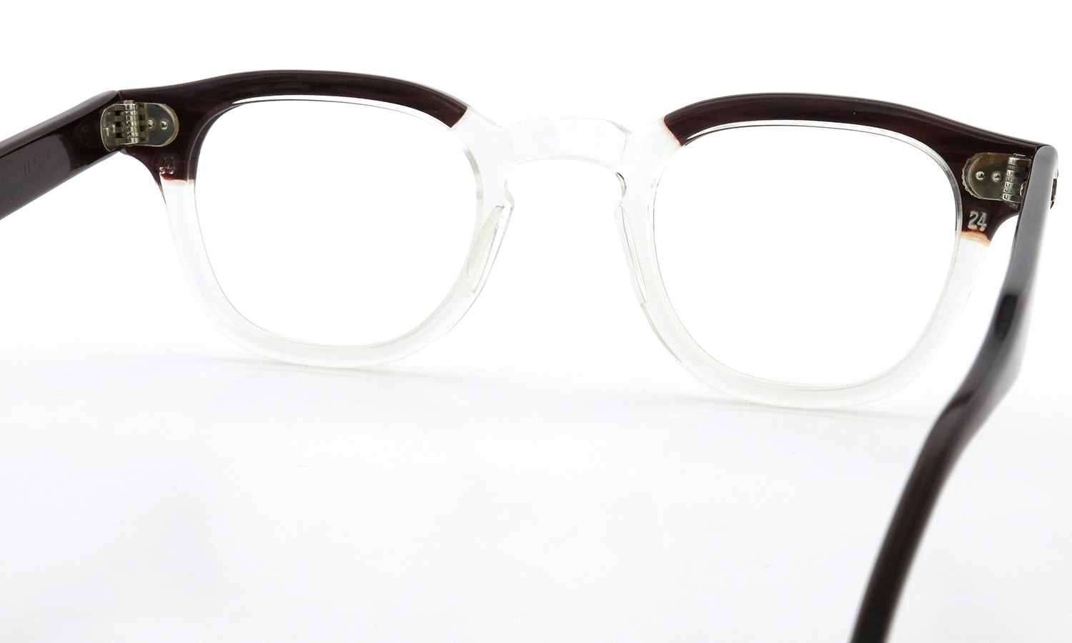 TART Optical vintage 通販 ARNEL REDWOOD C.B.-CLEAR 44-24 [03]