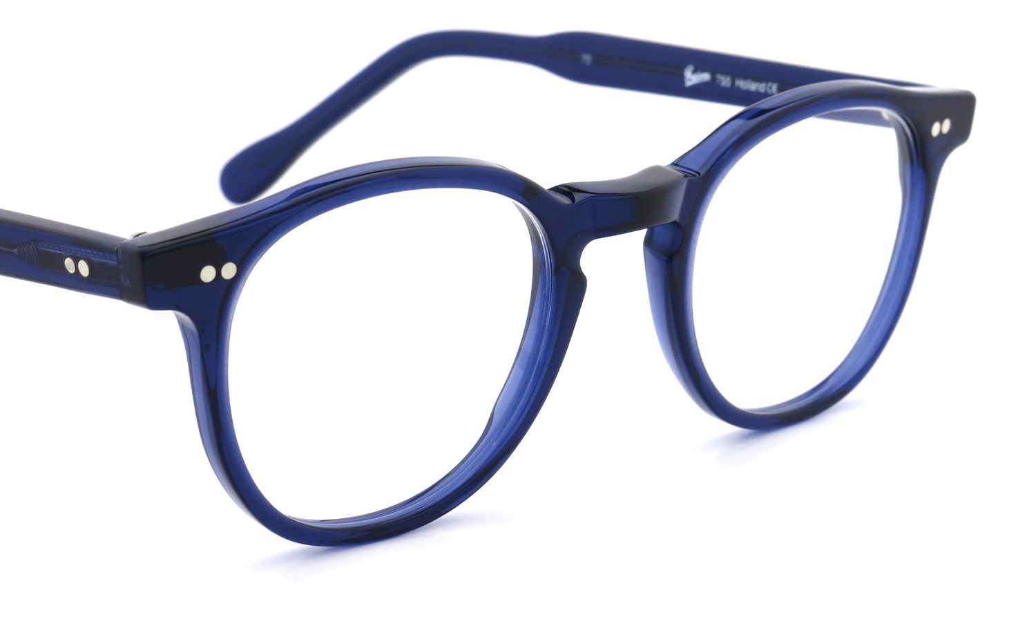 Preciosa メガネ mod.755 col.70 Navy 46size