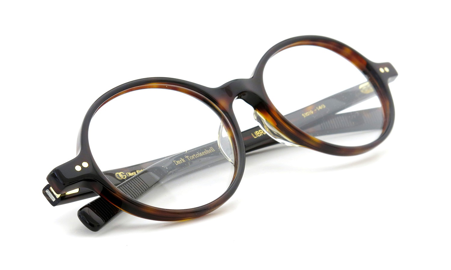 Oliver Goldsmith LIBRARY-51 ライブラリー51 col.Dark Tortoiseshell