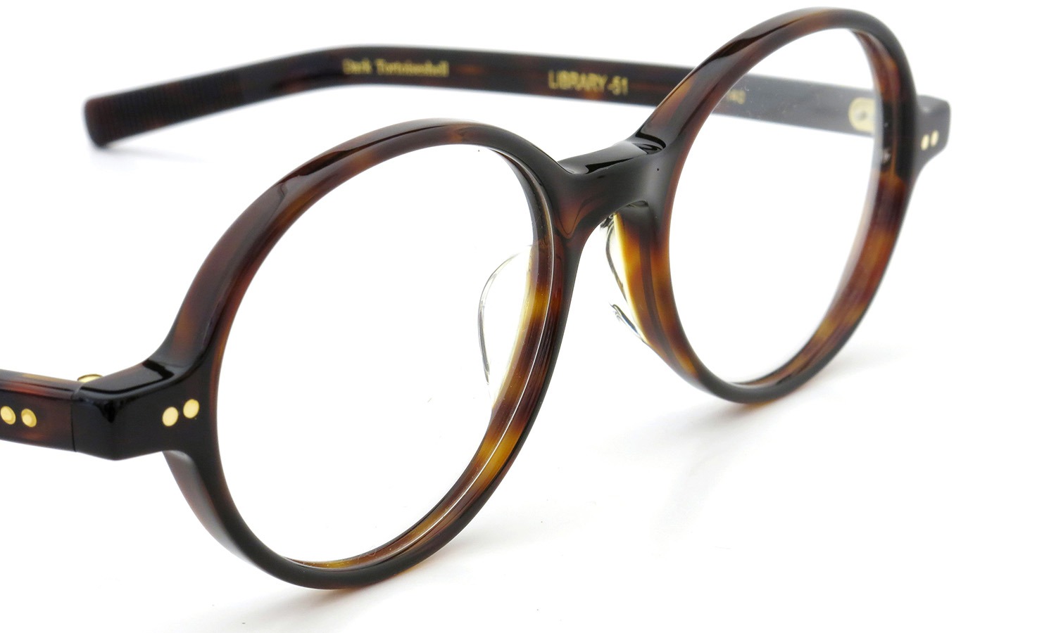 Oliver Goldsmith LIBRARY-51 ライブラリー51 col.Dark Tortoiseshell