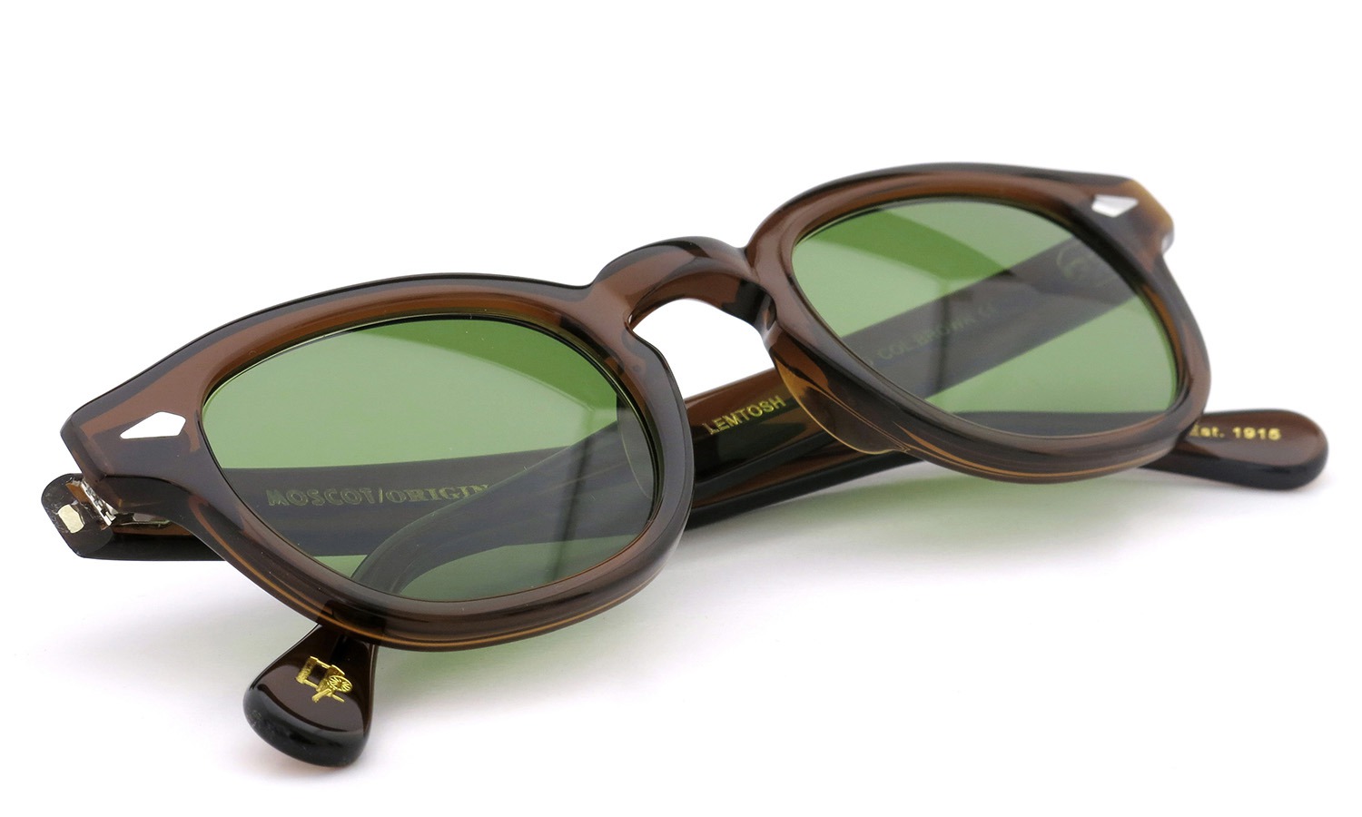 MOSCOT サングラスカスタム LEMTOSH レムトッシュ Col.BROWN 44size