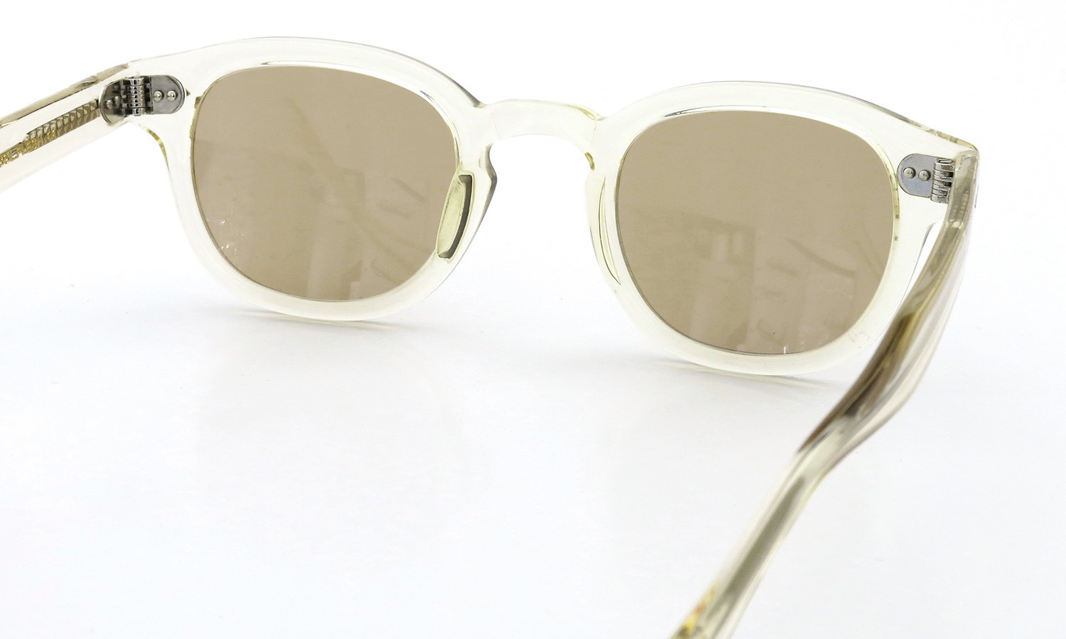 MOSCOT サングラスカスタム LEMTOSH レムトッシュ Col.FLESH 44size /セミライトブラウンレンズ