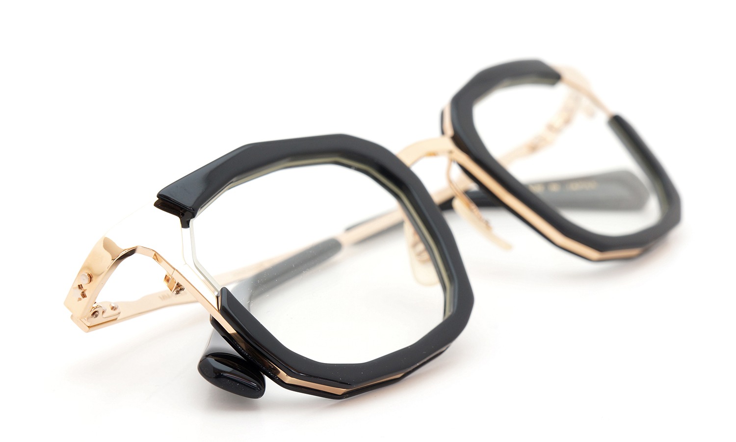 MASAHIROMARUYAMA MM-0023 col.1 BLACK/GOLD (straight)