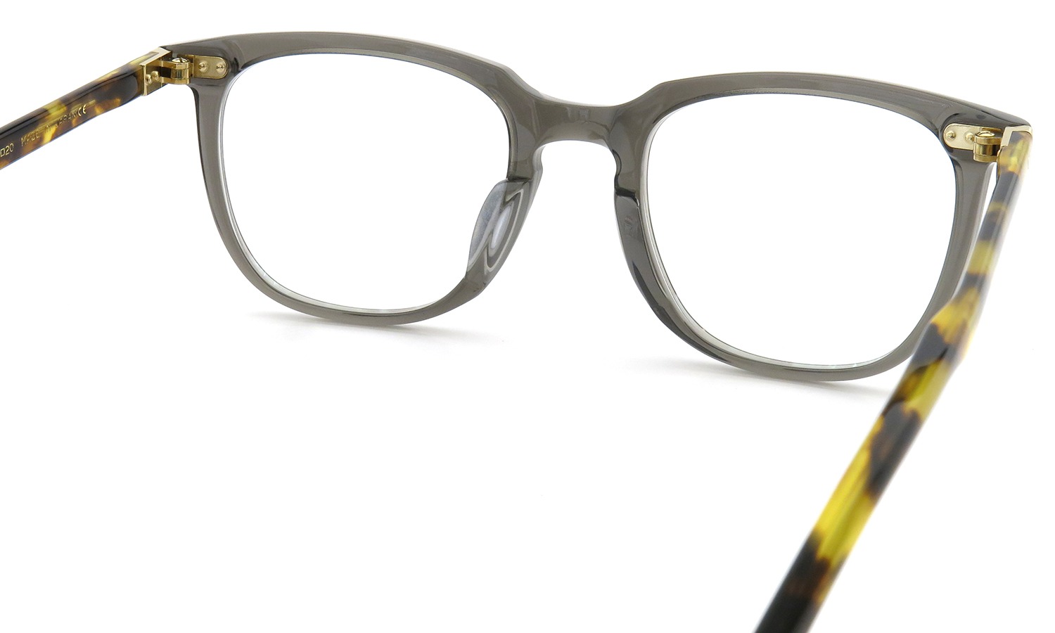 YELLOWS PLUS イエローズプラス メガネ SANDY C252 crystal grey/classical havana