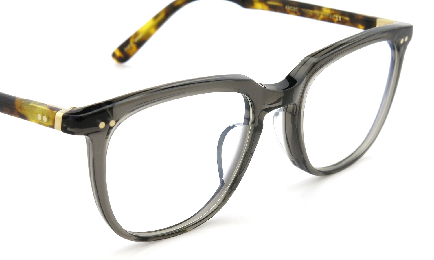 YELLOWS PLUS イエローズプラス メガネ SANDY C252 crystal grey/classical havana