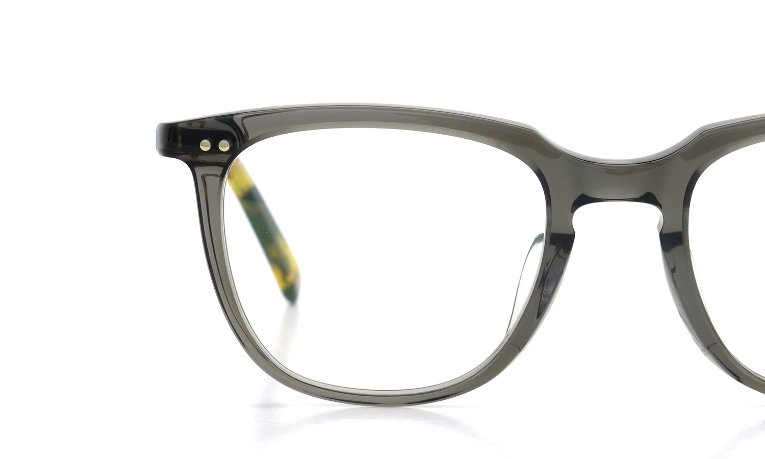 YELLOWS PLUS イエローズプラス メガネ SANDY C252 crystal grey/classical havana