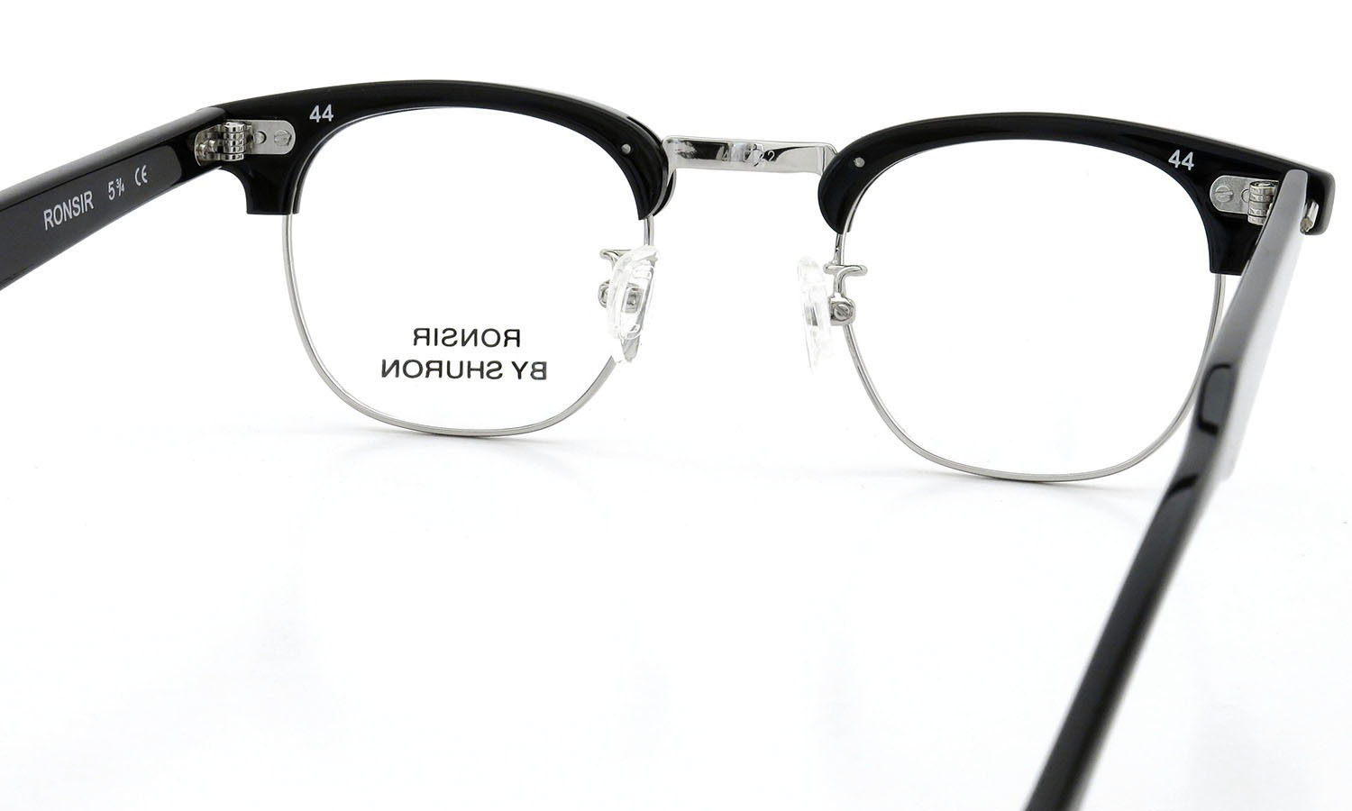 SHURON シュロン メガネ RONSIR ロンサー ZYL Black/Silver 44-22