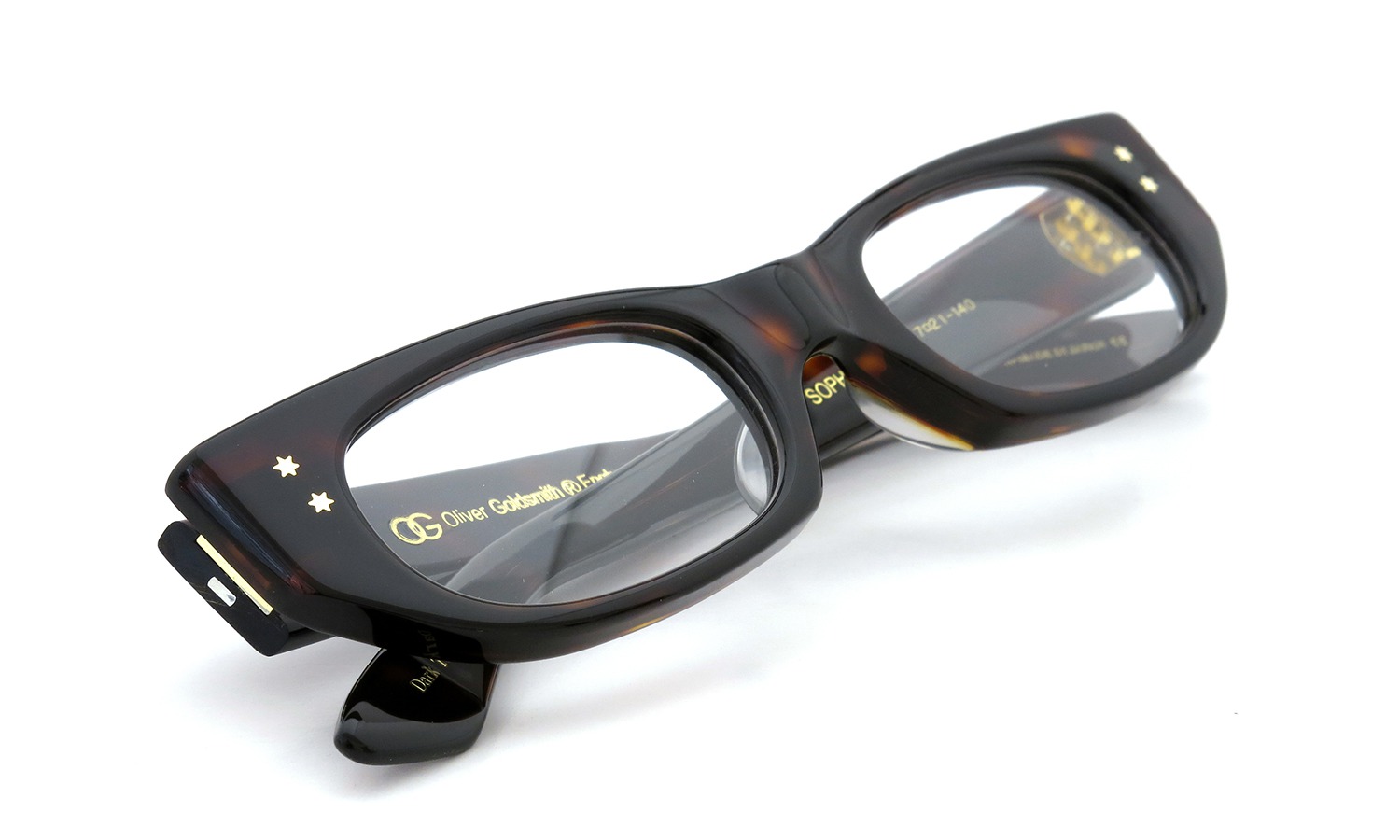 Oliver Goldsmith オリバーゴールドスミス ソフィア-f Dark-Tortoiseshell