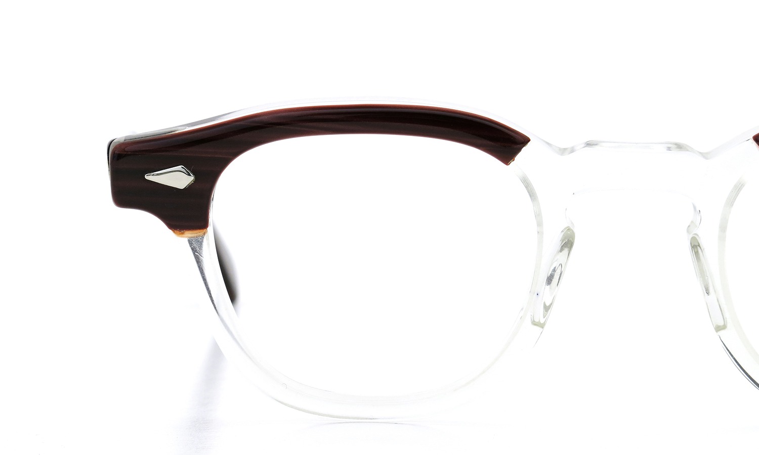 vintage TART Optical ARNEL REDWOOD C.B.-CLEAR 44-22 05